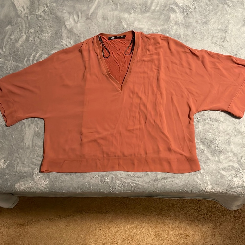 Zara Chiffon Blouse.